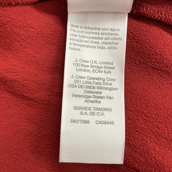 Madewell Rust Heather Long-Sleeve Button-Front Dress Size XXS - Picture 11 of 12